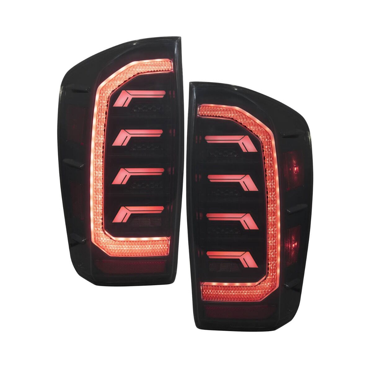 2016-2021 Toyota Tacoma LED Tail Lights Pair By Form Lighting - FL0018