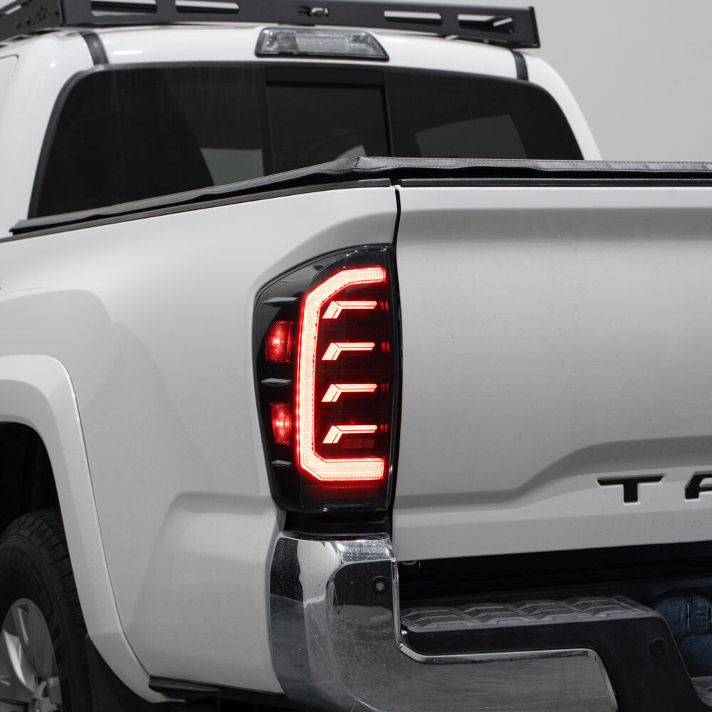 2016-2023 Toyota Tacoma LED Tail Lights - Red Pair By Form Lighting