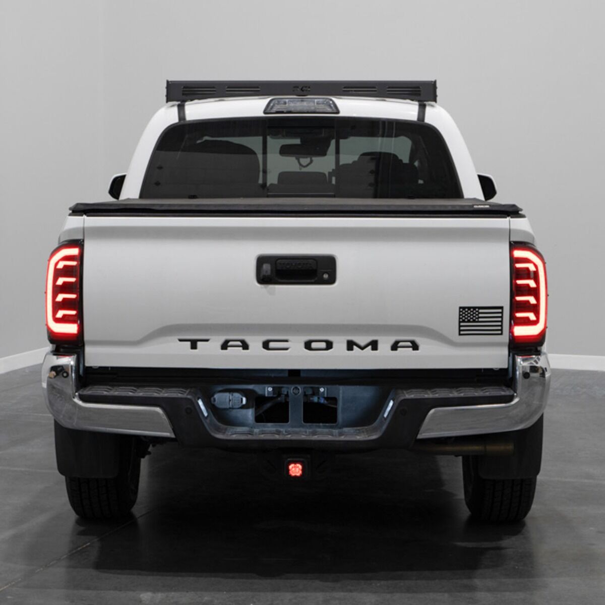 2016-2023 Toyota Tacoma LED Tail Lights - Red Pair By Form Lighting