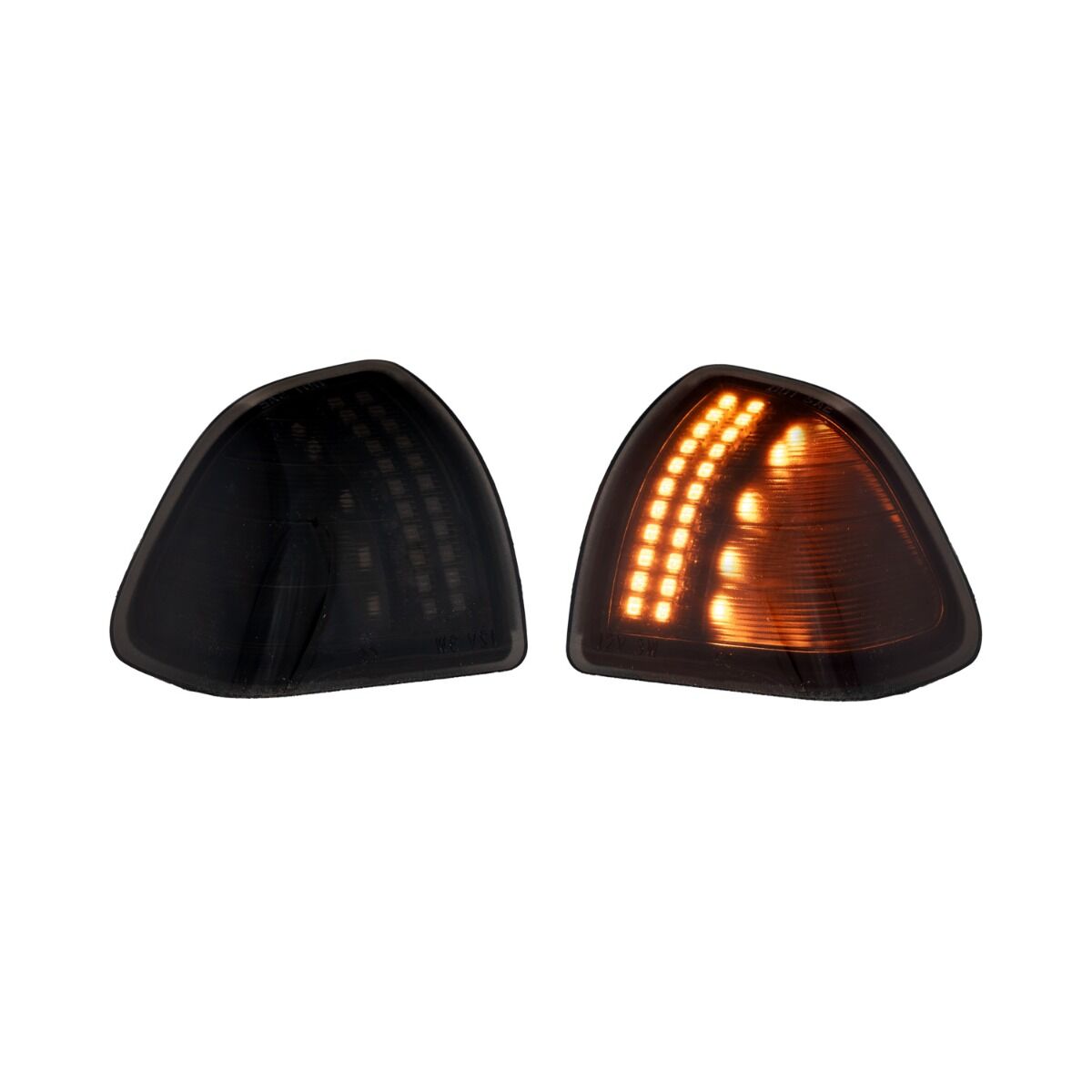2009 Ram 1500 LED Mirror Lights Bottom (Pair) By Form Lighting