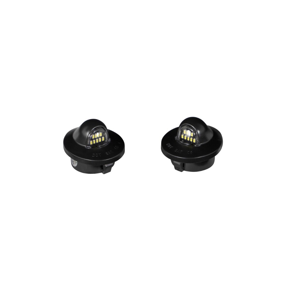 1997-2002 Ford Expedition LED License Plate Lights Pair - Clear By Form Lighting - FL0039-form-lic-1016