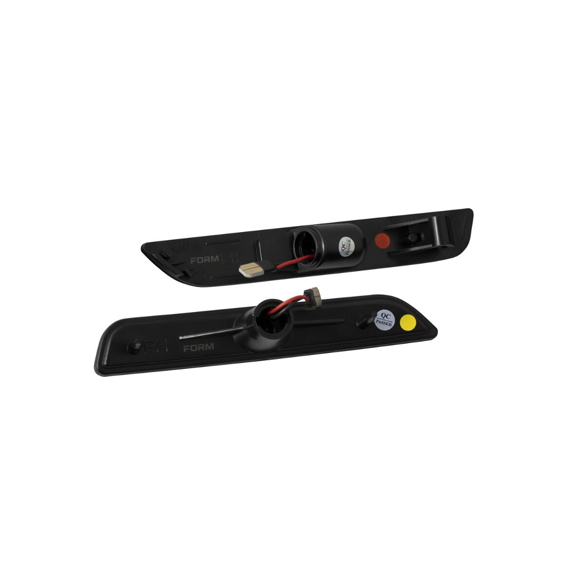2010-2014 Ford Mustang LED Sidemarkers Set - Smoke By Form Lighting