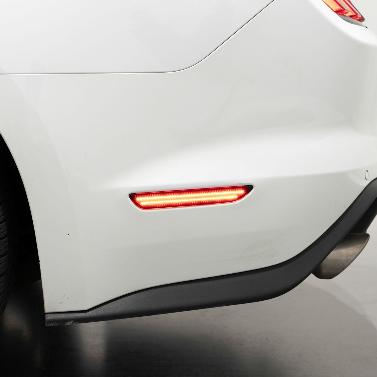 2015-2023 Ford Mustang LED Sidemarkers Pair - Smoke By Form Lighting