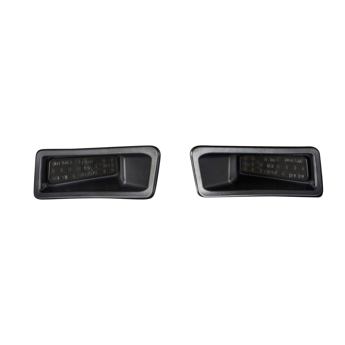 2019-2023 Ram 1500 LED License Plate Lights Pair - Clear By Form Lighting - FL0043-form-lic-2617