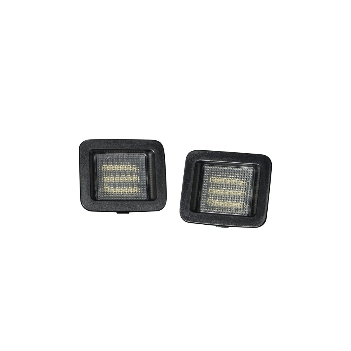 2015-2023 Ford F-150 LED License Plate Lights Pair - Clear By Form Lighting - FL0046-form-lic-1037