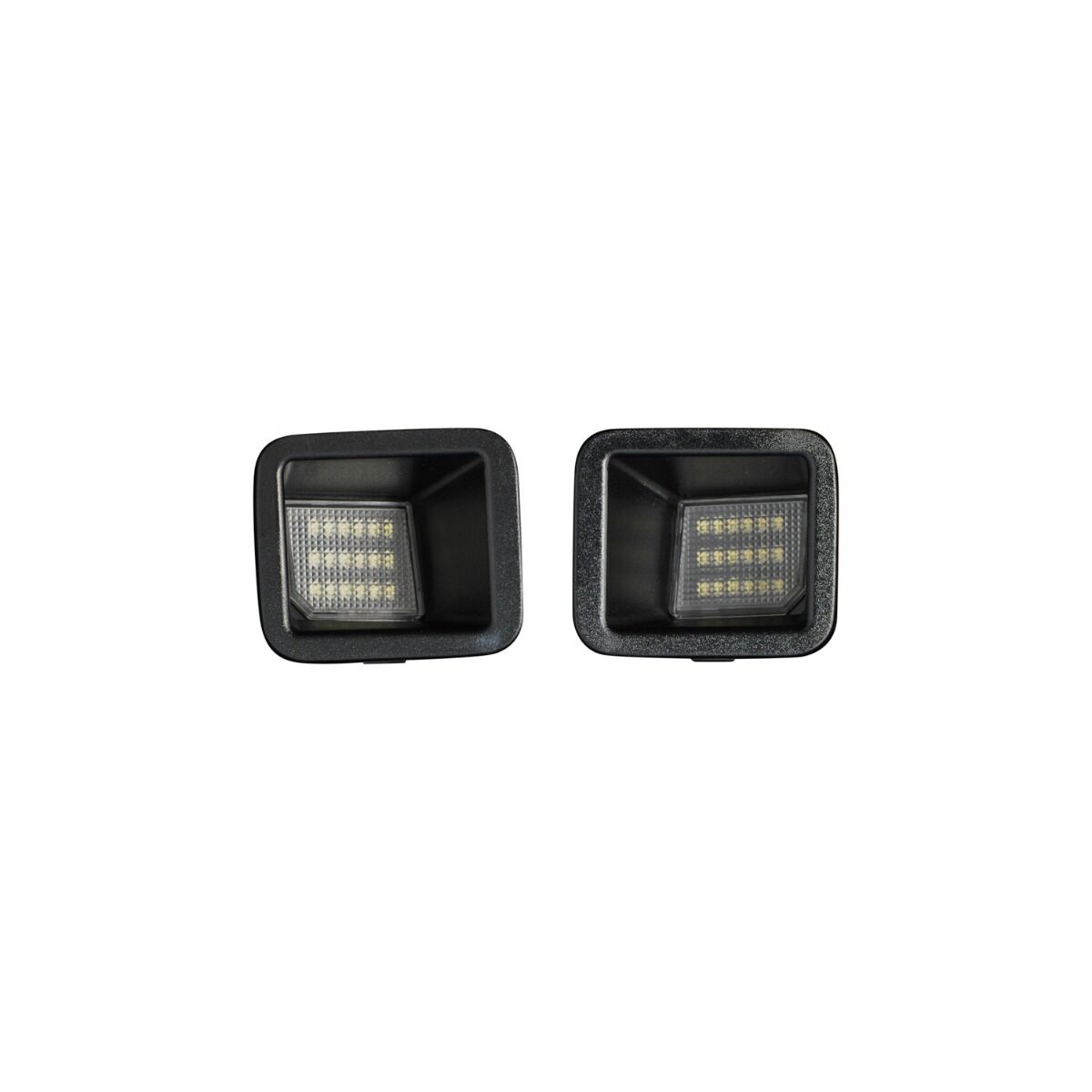 2017-2024 Ford Super Duty LED License Plate Lights Pair - Clear By Form Lighting