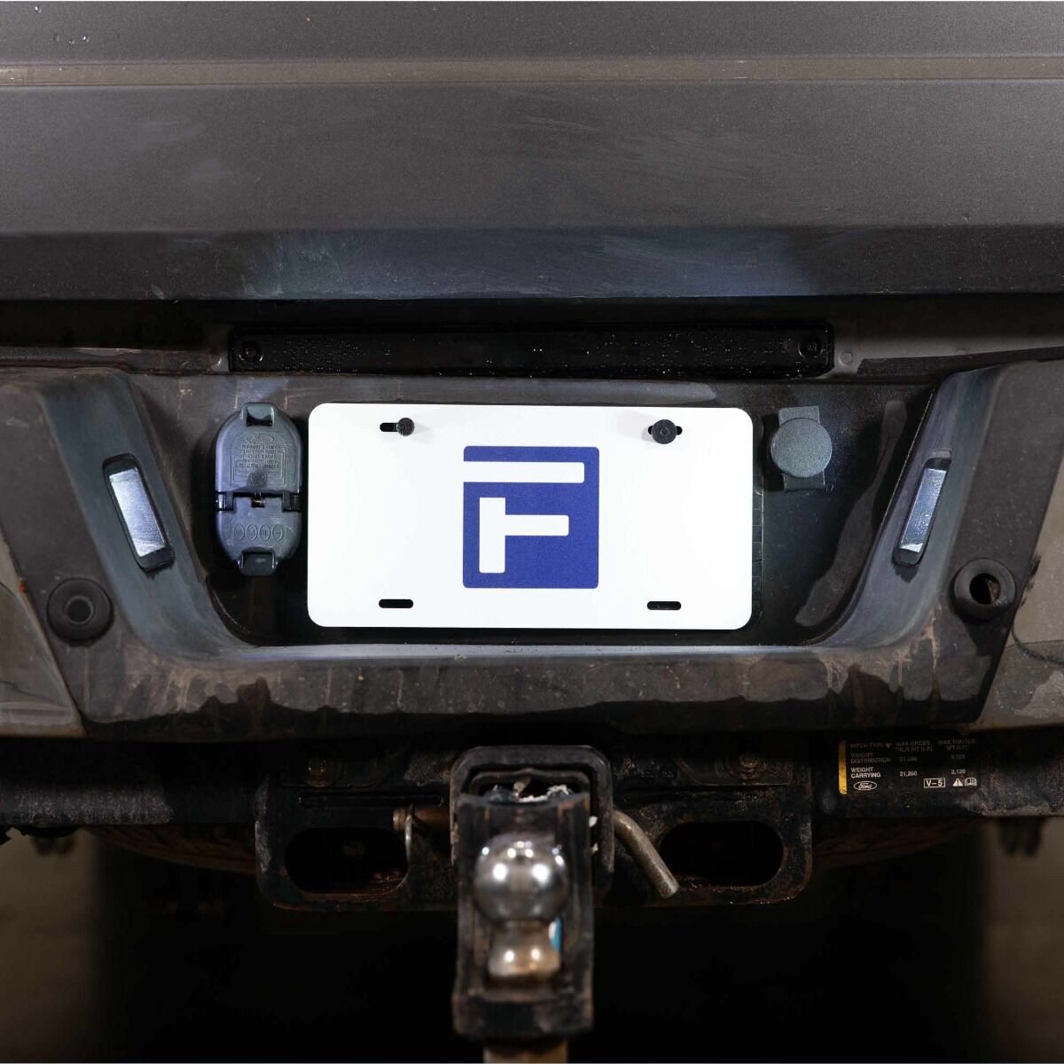 2017-2024 Ford Super Duty LED License Plate Lights Pair - Clear By Form Lighting
