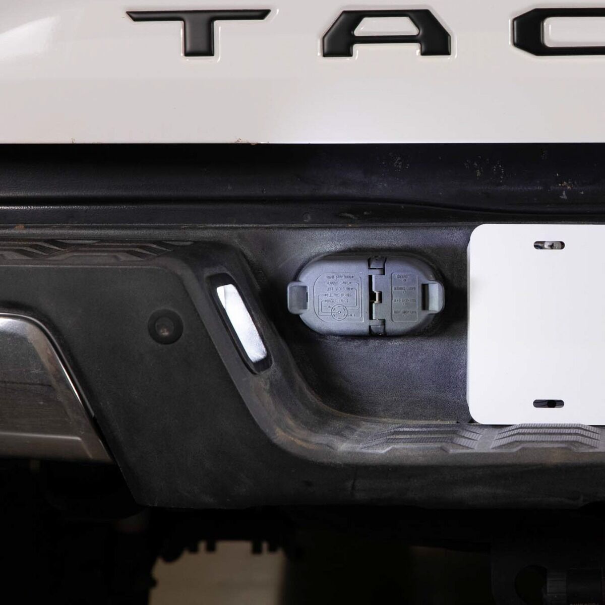 2016-2023 Toyota Tacoma LED License Plate Lights Pair - Clear By Form Lighting