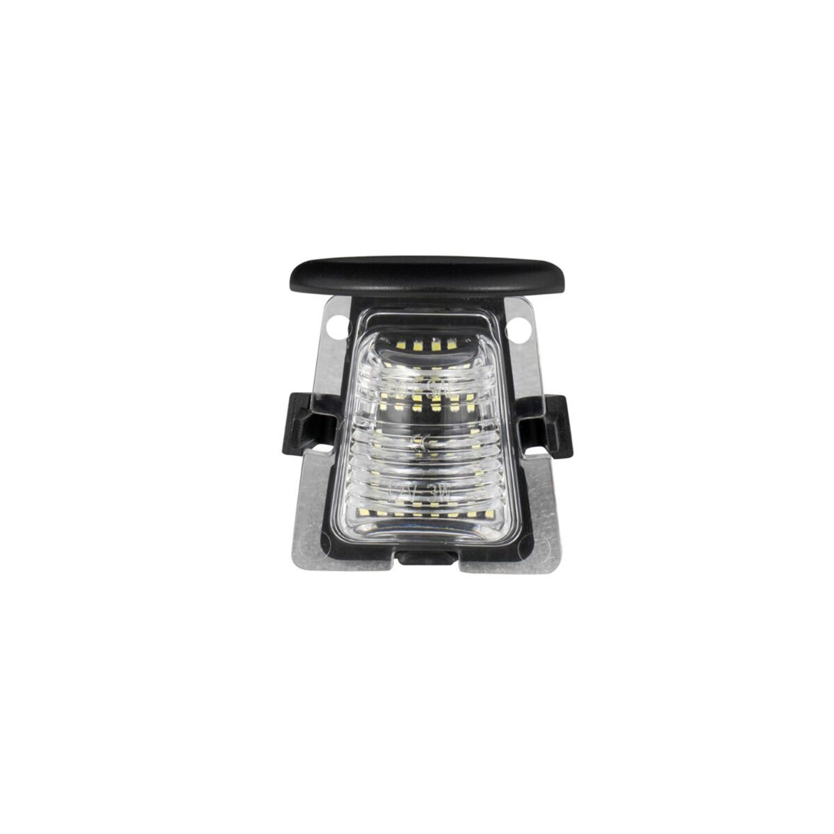 2009-2018 Jeep JK Wrangler LED License Plate Lights Pair - Clear By Form Lighting