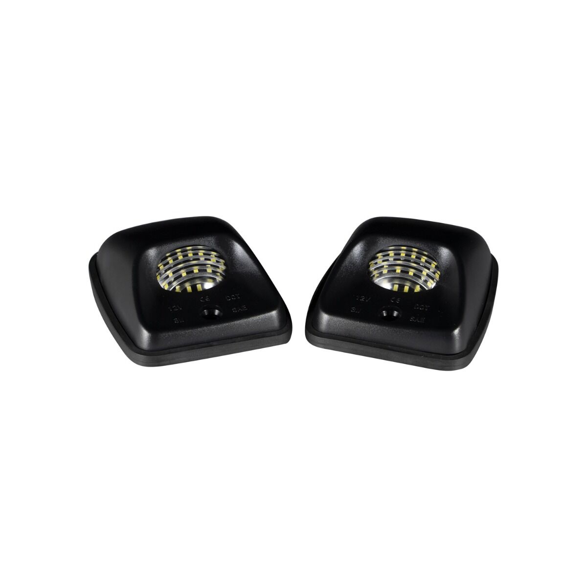 1995-2004 Toyota Tacoma LED License Plate Lights Pair - Clear By Form Lighting - FL0075-form-lic-3521