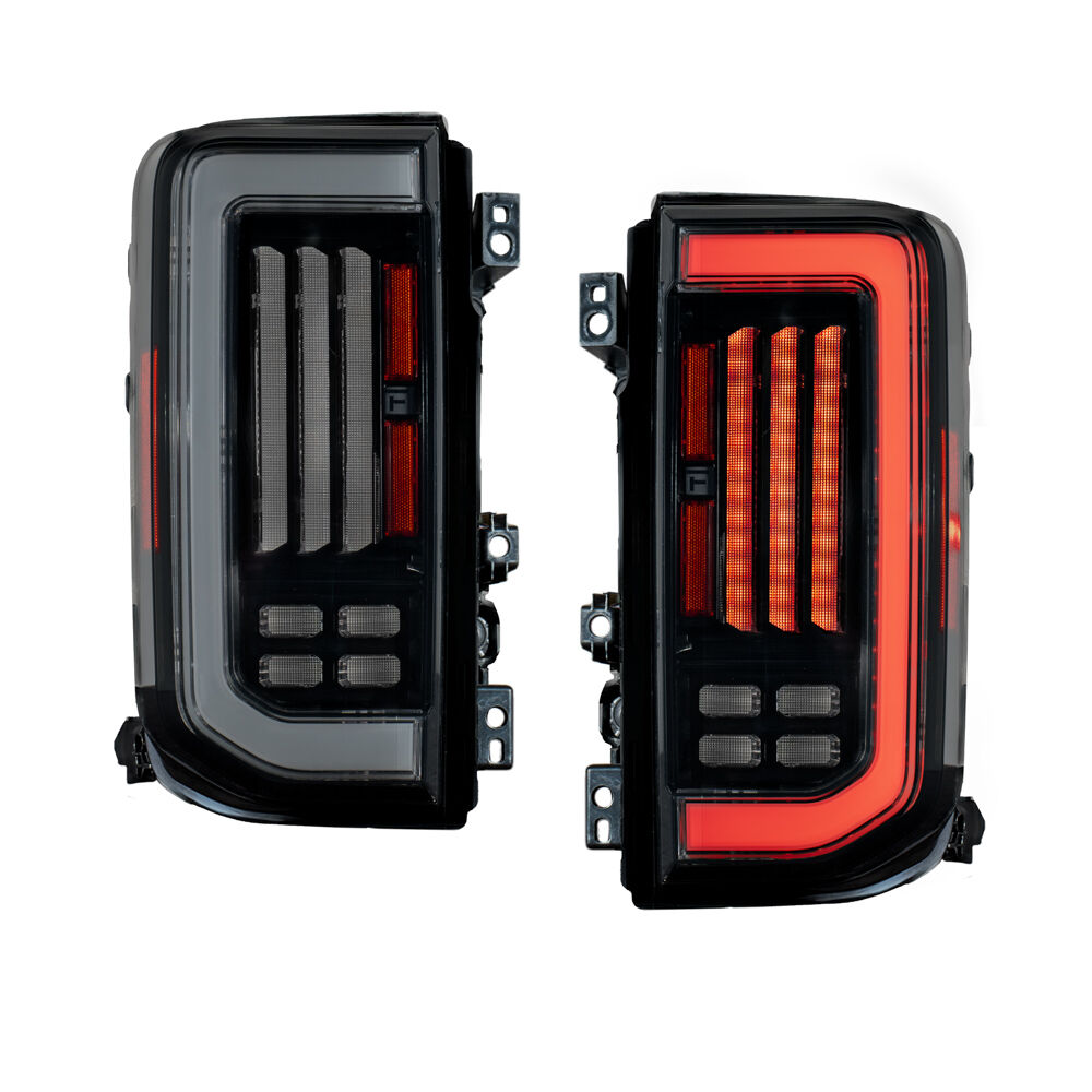 21-25 Ford Bronco LED Tail Lights - Red (Pair) By Form Lighting