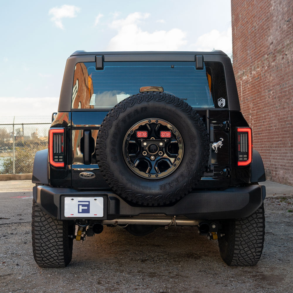 21-25 Ford Bronco LED Tail Lights - Red (Pair) By Form Lighting