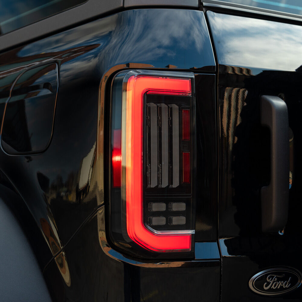 21-25 Ford Bronco LED Tail Lights - Smoked (Pair) By Form Lighting
