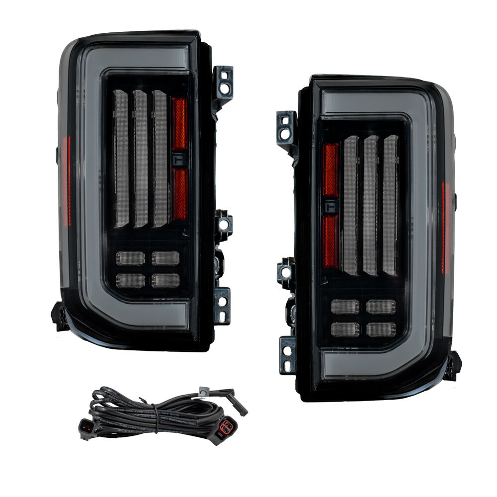 21-25 Ford Bronco LED Tail Lights - Smoked (Pair) By Form Lighting - FL0086