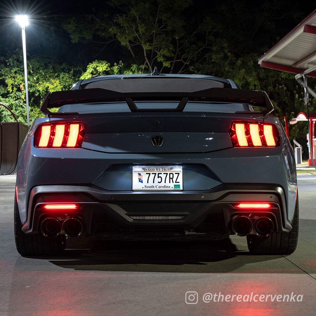 2018-Present Ford Mustang LED Rear Reflector Red Pair By Form Lighting