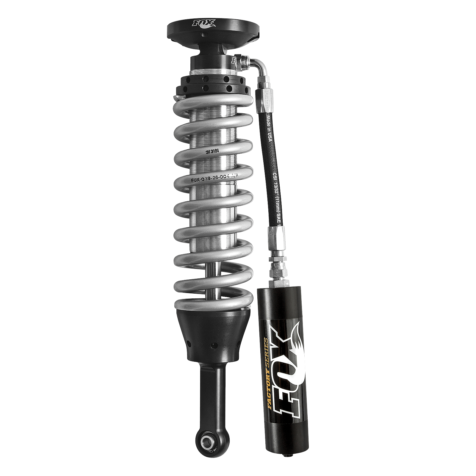 2005-2025 Toyota Tacoma 4WD & 2wd Prerunner w/ UCA Front Coilover Factory Race 2.5 Remote Reservoir 4.9 Inch 0-3 Inch Lift Fox Offroad Shocks - FOX-88002418