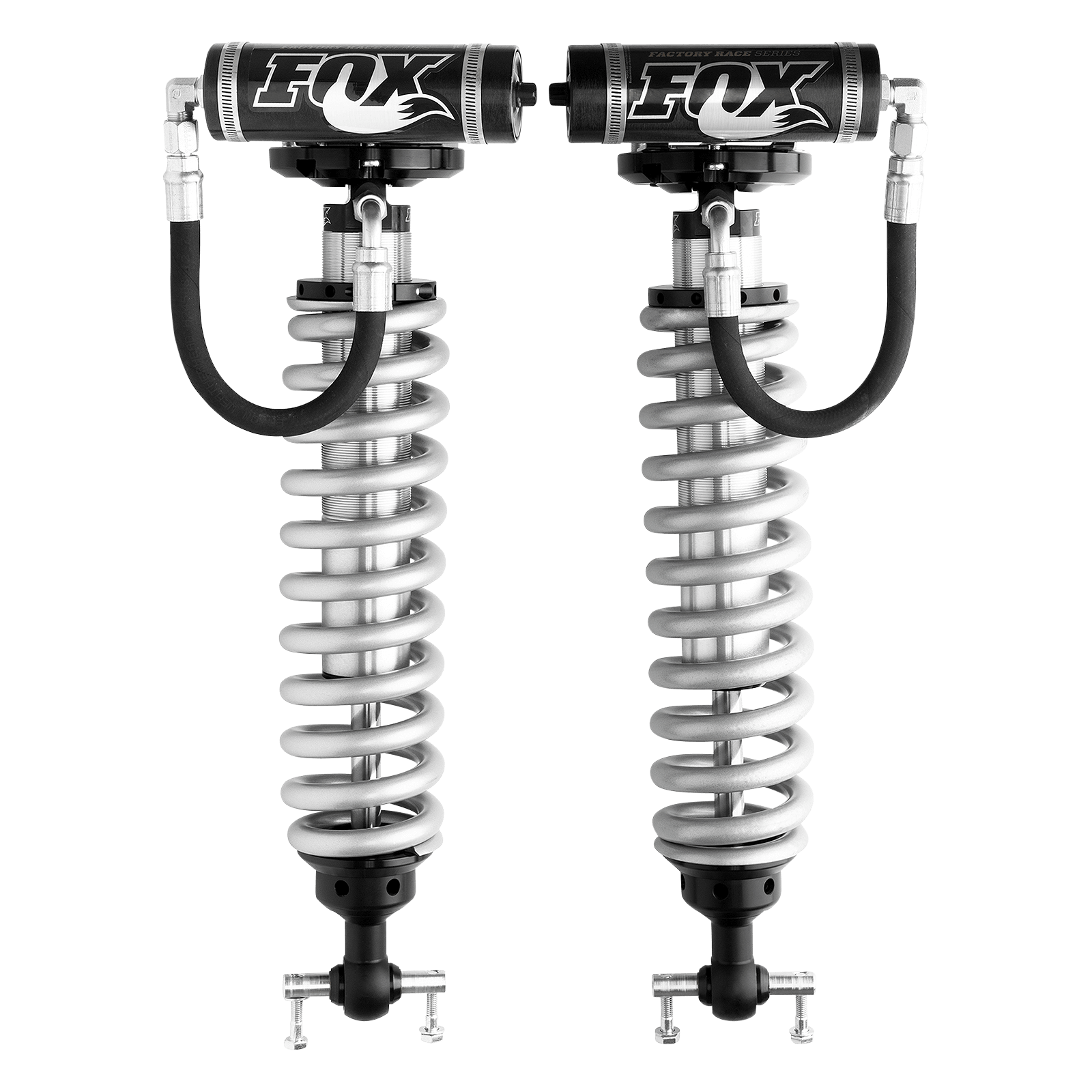 2007-2010 Silverado/Sierra 1500 Front Coilover Factory Race 2.5 Remote Reservoir 4.4 Inch 0-2 Inch Lift Fox Offroad Shocks - FOX-88302121