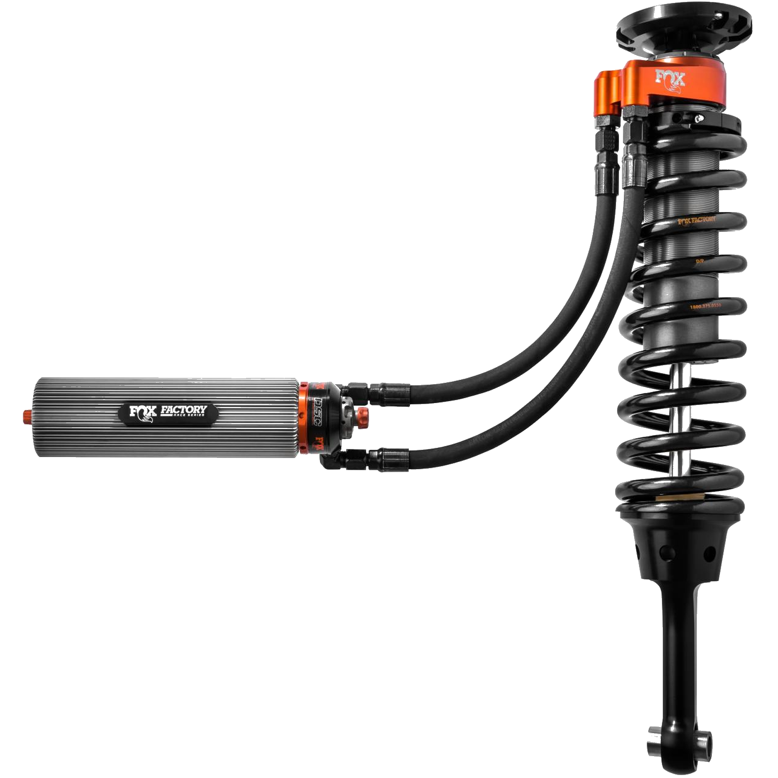 2017-2025 Ford Raptor Front Coilover Internal Bypass Factory Race 3.0 Remote Reservoir 7.9 Inch 0-2 Inch Lift Fox Offroad Shocks - FOX-88306140