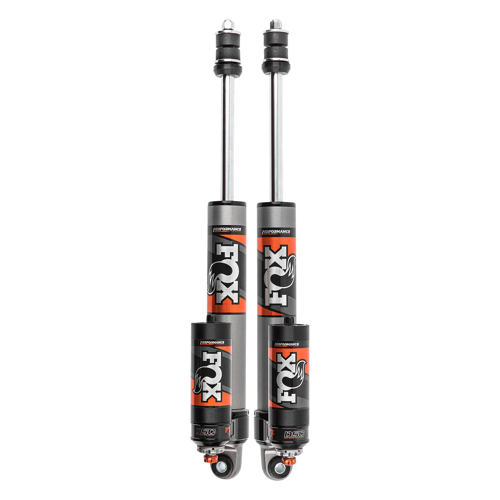 2014-2023 Ram 2500 Rear Performance Elite 2.5 Piggback 0-1.5 Inch Lift Dual Speed Compression Adjuster Fox Offroad Shocks - FOX-88326065