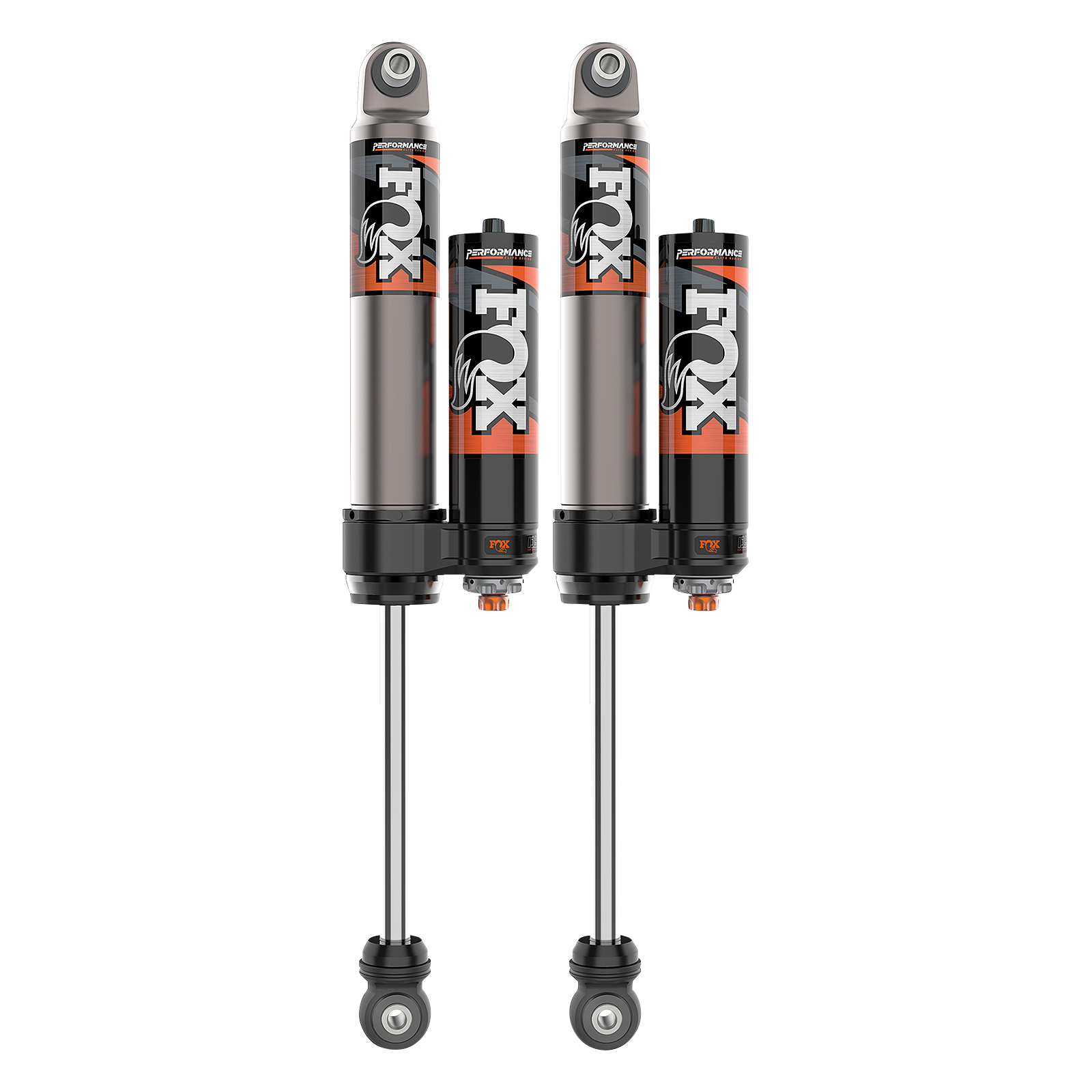 2007-2018 Jeep Wrangler JK Rear Performance Elite 2.5 Piggback 0-2 Inch Lift Dual Speed Compression Adjuster Fox Offroad Shocks - FOX-88326090