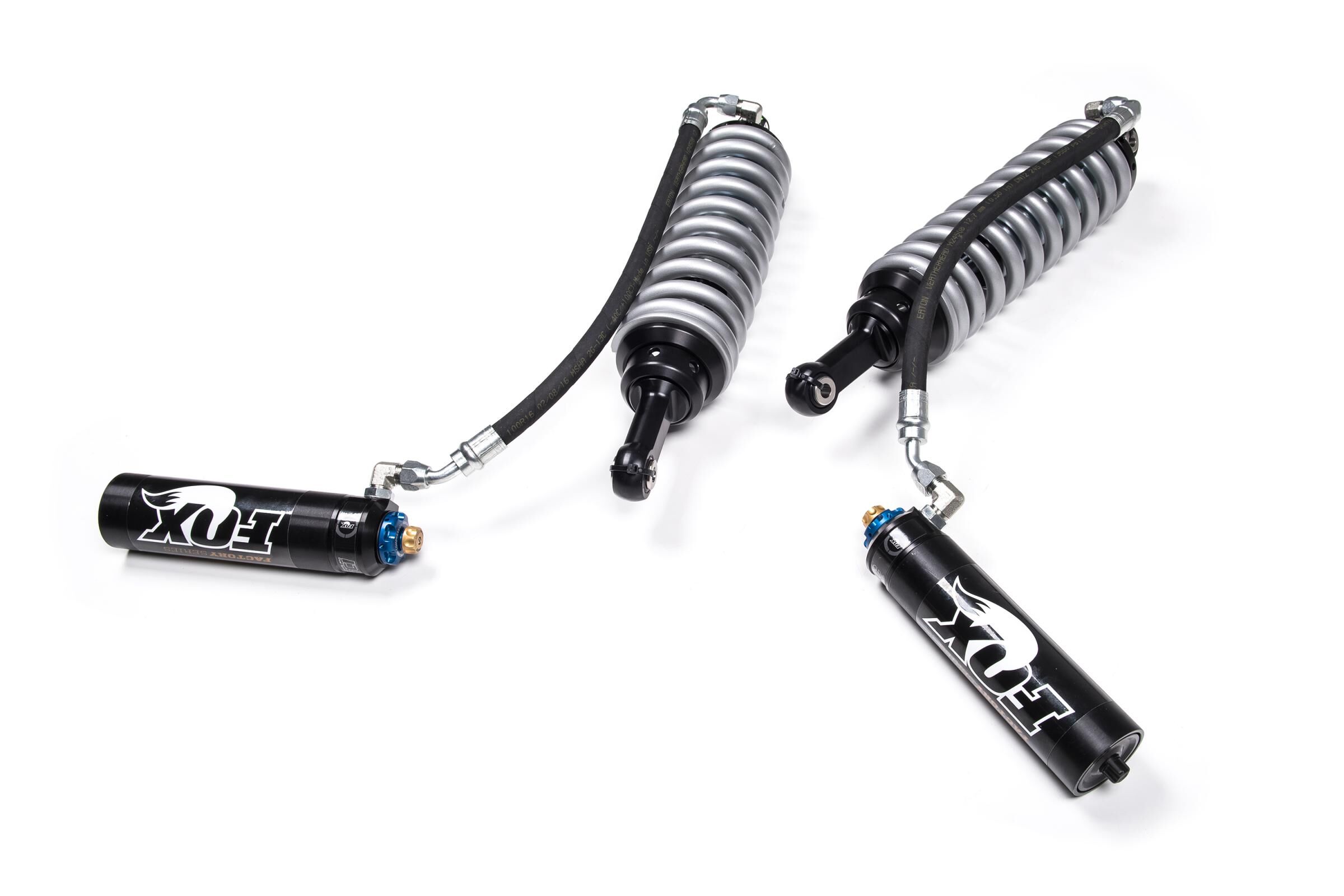 2001-2010 Silverado/Sierra 2500/3500HD Fox 2.0 Adventure Series Steel Body Shock Internal Floating Piston 2 Inch Front 16.54 x 10.95 x 2-S50/EB1 Fox Offroad Shocks - FOX-88406128