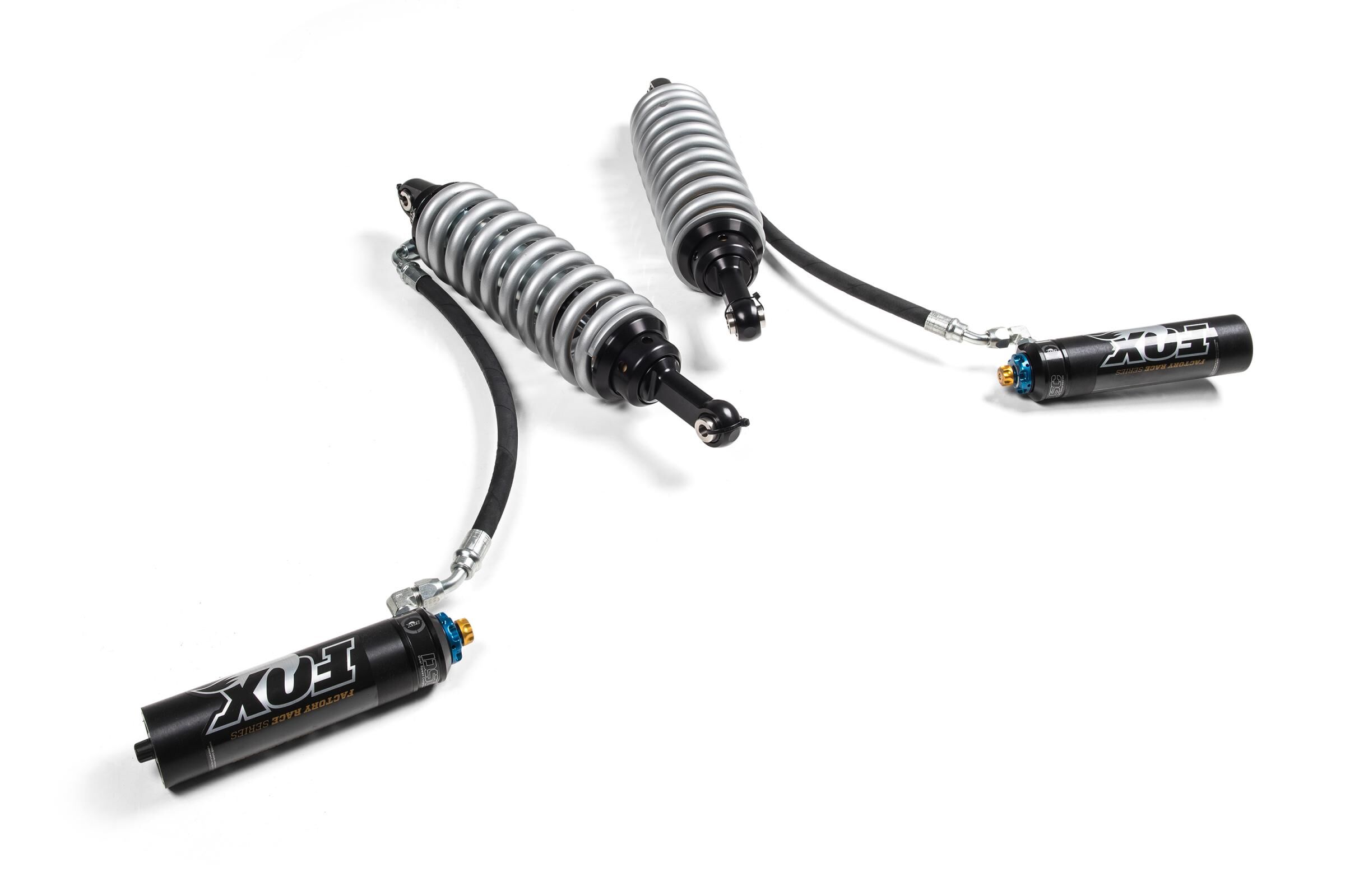 2007-2018 Jeep Wrangler JK 05-24 Ford F-250/F-350 Superduty Fox 2.0 Adventure Series Steel Body Shock Internal Floating Piston 2 Inch Front 22.94 x 14.35 x 2-S50/EB1 Fox Offroad Shocks - FOX-88406188