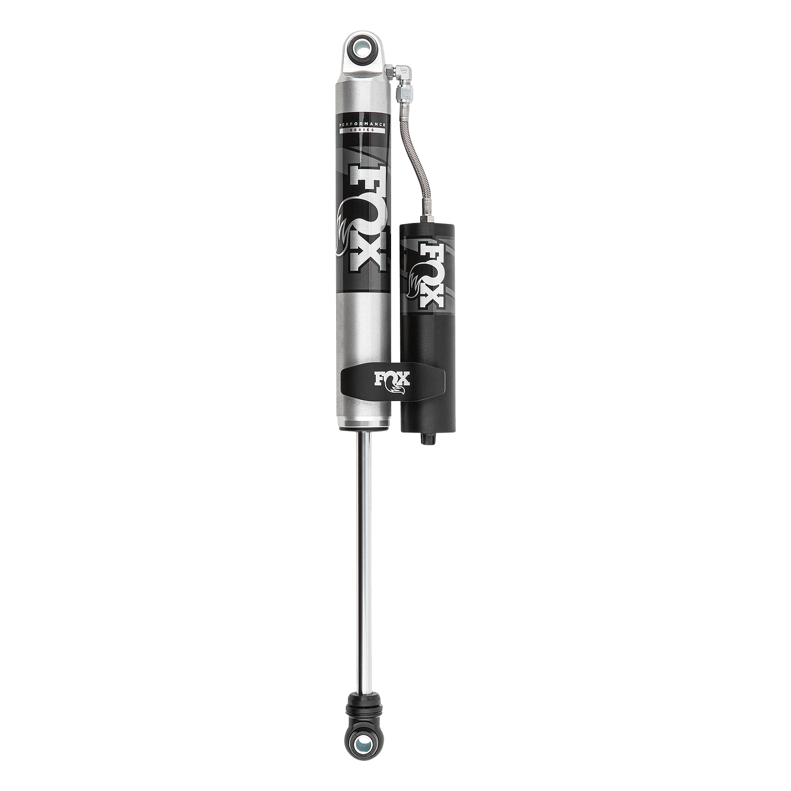 2020-2025 Silverado/Sierra 2500/3500 HD Rear Performance Series 2.0 Remote Reservoir 10.6 Inch 0-1 Inch Lift Fox Offroad Shocks - FOX-98524243
