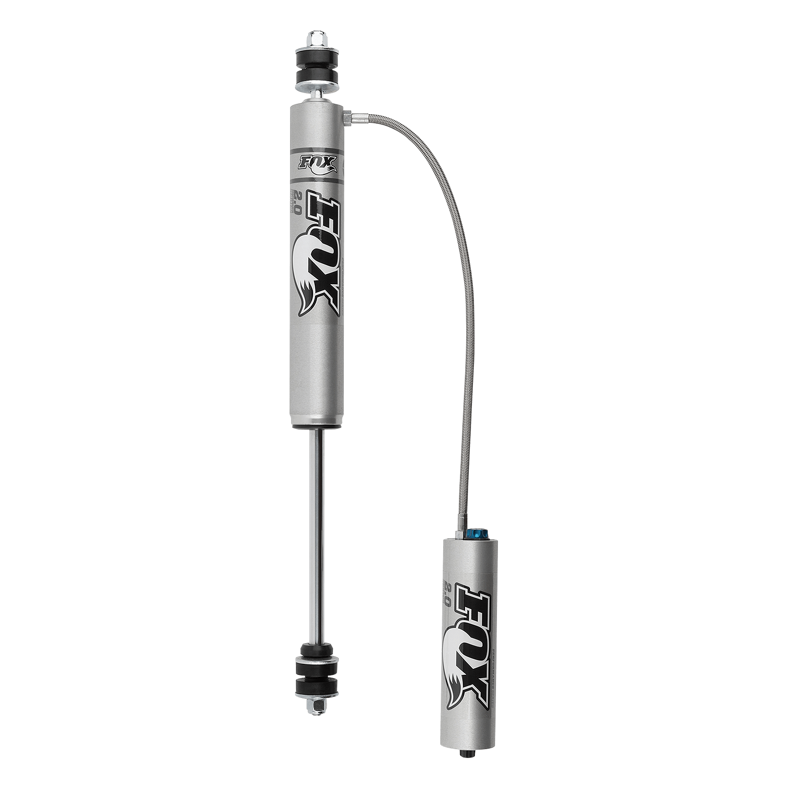1983-1995 Defender & 94-98 Discovery I Land Rover Front PS Remote Reservoir 8.6 Inch 0-1 Inch Lift CD Adjuster Fox Offroad Shocks - FOX-98526122