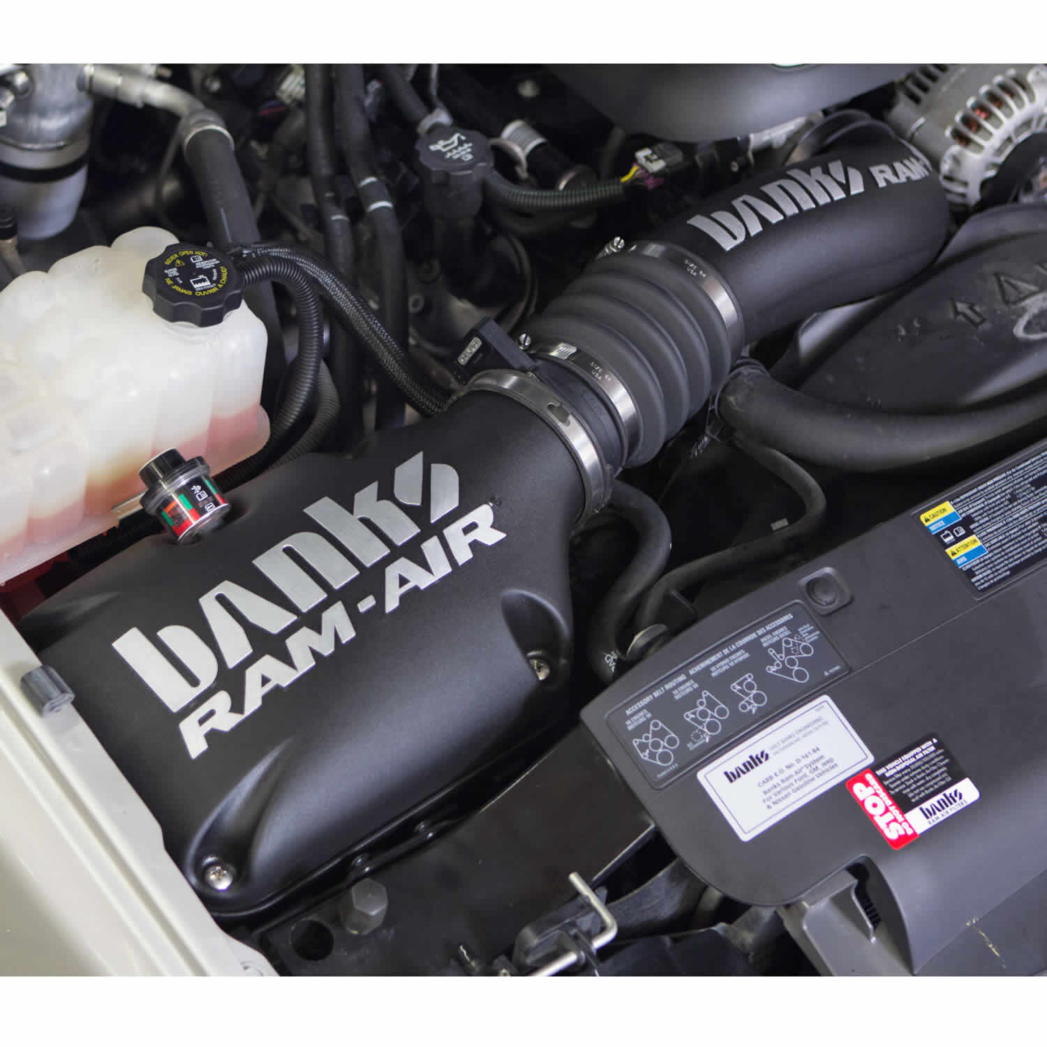 Ram-Air Cold-Air Intake System Oiled Filter 99-08 Chevy/GMC 4.8-6.0L SUV-Full Size Only Banks Power