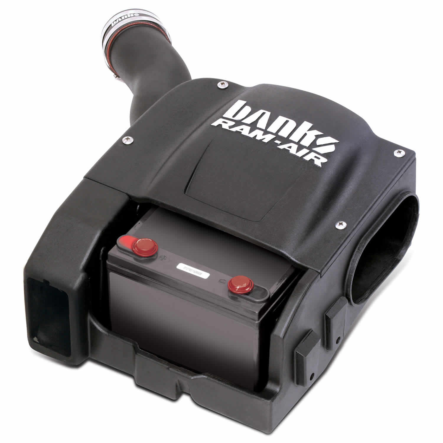 Ram-Air Cold-Air Intake System Oiled Filter 99-03 Ford 7.3L Banks Power - 42210