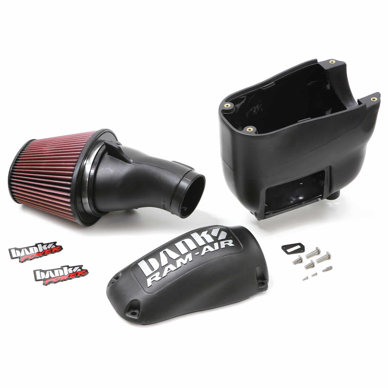 Ram-Air Cold-Air Intake System Oiled Filter 11-16 Ford 6.7L F250 F350 F450 Banks Power - 42215