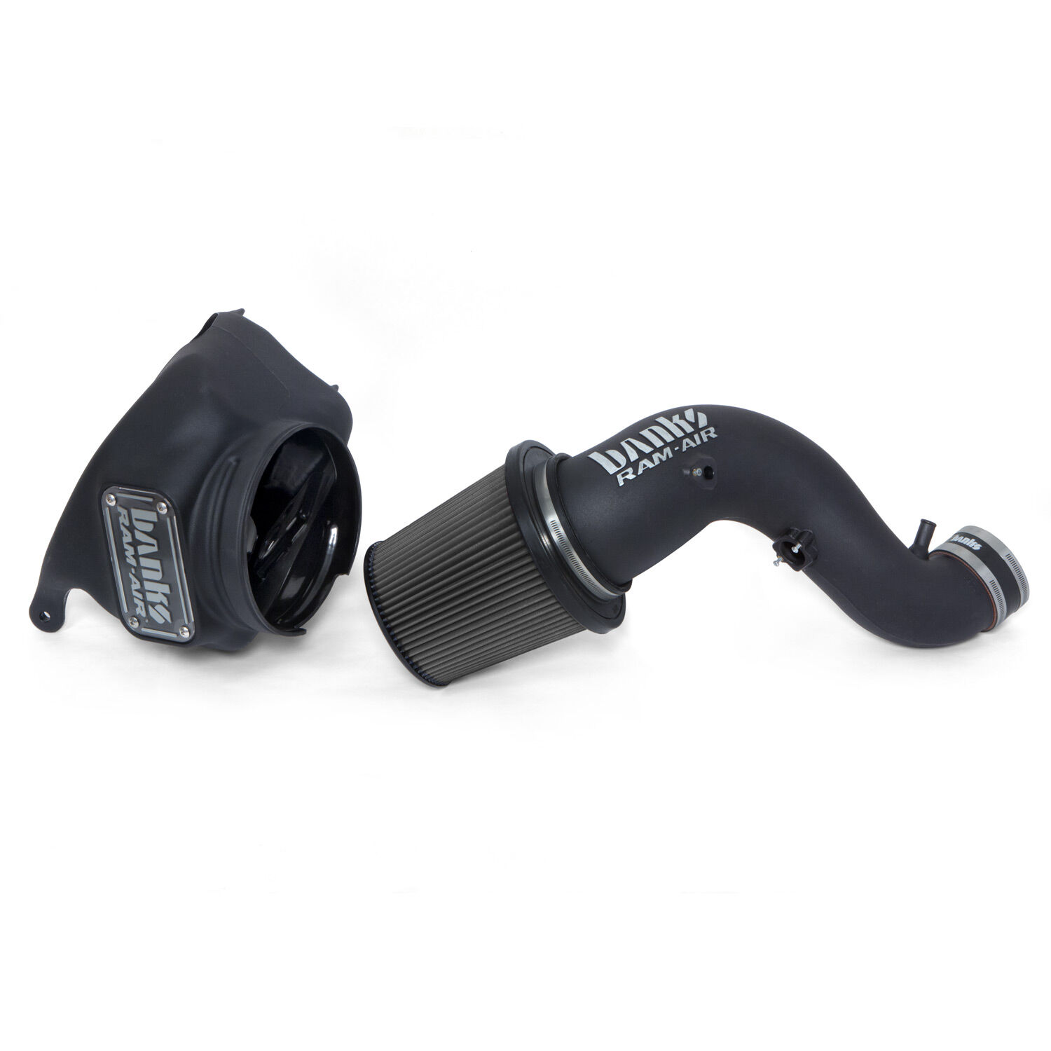 Ram-Air Cold-Air Intake System Dry Filter 13+ RAM 6.7L Cummins Diesel Banks Power