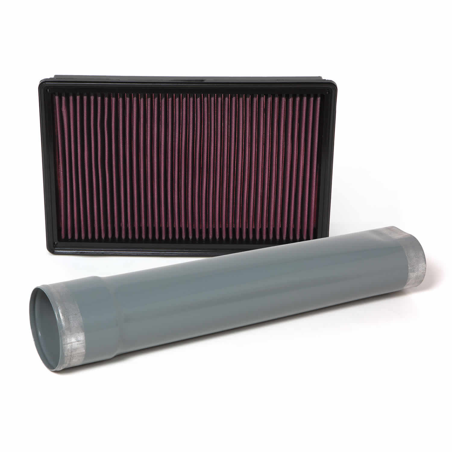 Ram Air Filter Assembly W/Silencer Delete Tube 14-16 Ram 1500 3.0L EcoDiesel Banks Power