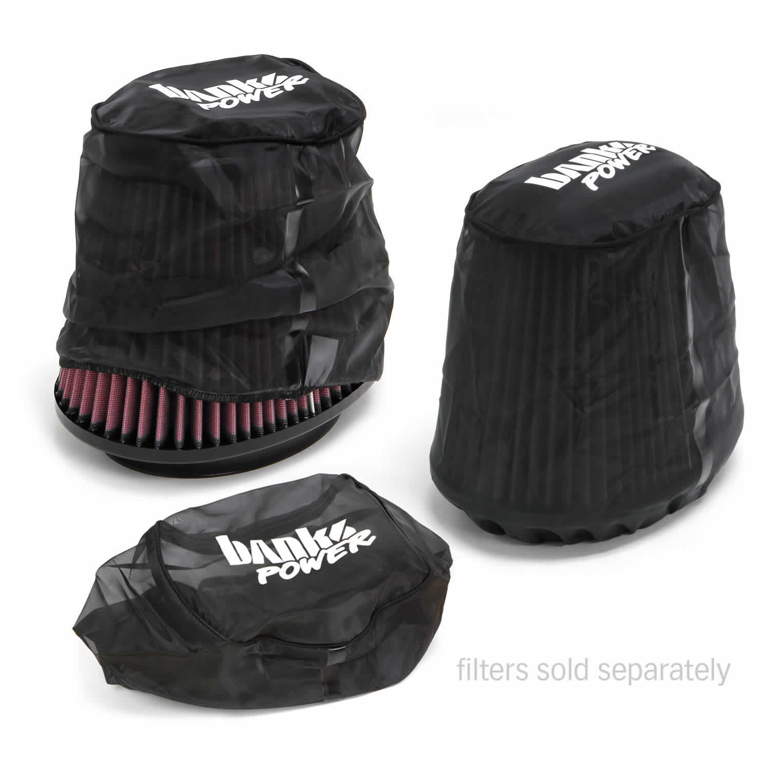 Pre-Filter Filter Wrap For Use W/Ram-Air Cold-Air Intake Systems Air Filter PN 42158 and PN 42188 Banks Power - 42650