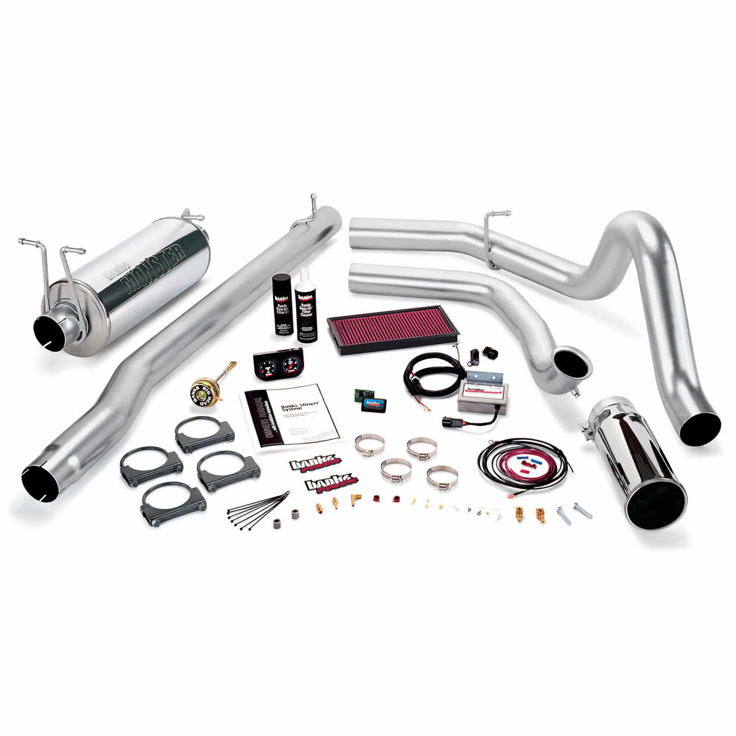 Stinger Bundle Power System 99.5 Ford 7.3L F250/F350 Automatic Transmission Banks Power - 47531