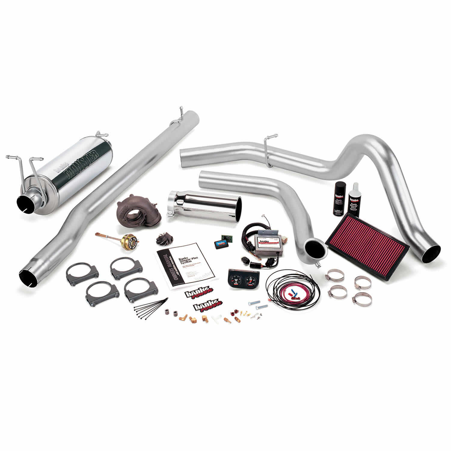 Stinger-Plus Bundle Power System 99.5 Ford 7.3L F250/F350 Automatic Transmission Banks Power - 47536
