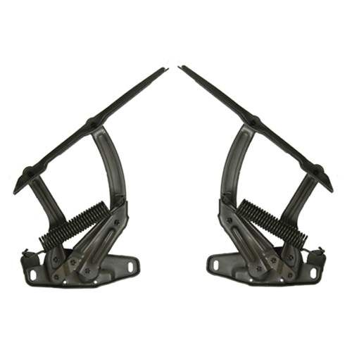 1970-1972 GMC Sprint LH/RH Hood Hinge With Spring Steel - GMK403321070APS - 3976675-76