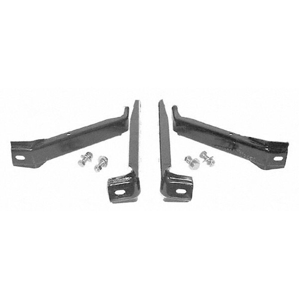 1967-1972 GMC Pickup/Suburban Rear Bumper Bracket Set 4-Pieces Plus Frame Bolts - GMK4143807672S - 3892475