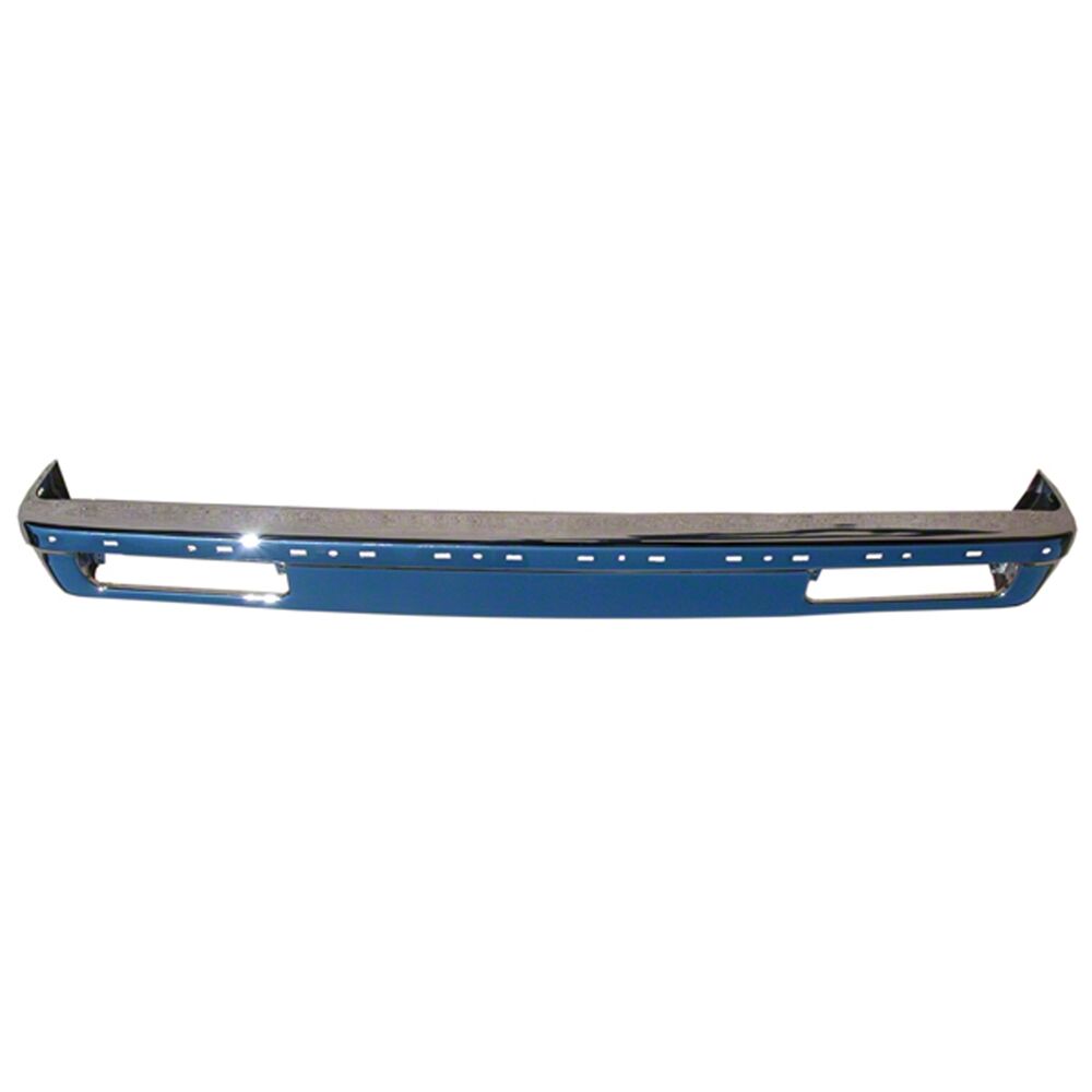 1978-1987 Chevrolet El Camino Rear Bumper Chrome With Impact Strip Holes - GMK4085800782 - 10016847