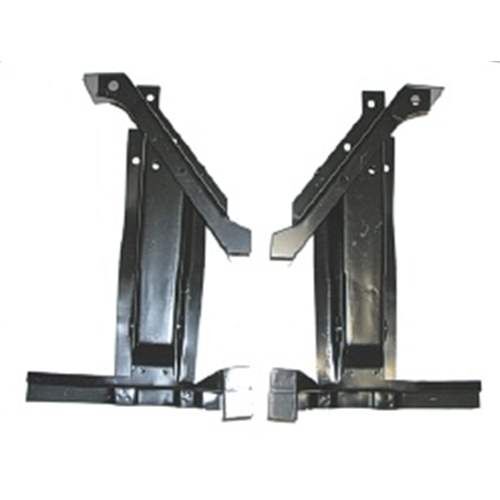 1968-1970 Dodge Charger/Coronet/Super Bee LH Shackle Support Rail Assembly 3 Piece - GMK243277068LS -