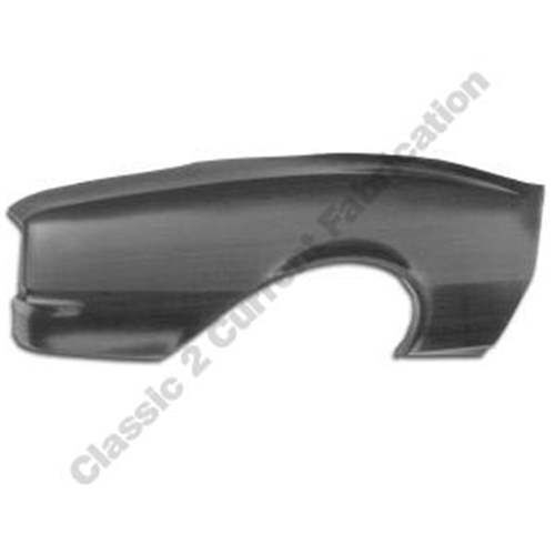 1967 Chevrolet Camaro RH Quarter Panel Skin 80% Panel - GMK402060367R -