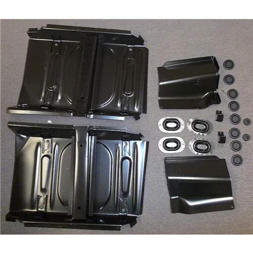 1964-1966 Ford Mustang Coupe/Fastback Seat Platform Kit - GMK3020500641SC -