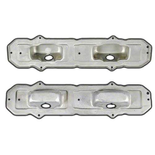 1967-1968 Chevrolet Camaro Stamped Steel Tail Lamp Bezel Backing Plates - GMK402084467P -