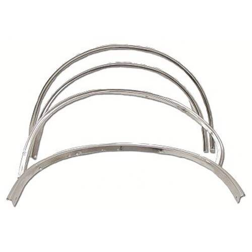 1968 Chevrolet Camaro RS Front & Rear Wheel Opening Molding Set 4 Piece Set - GMK402095068S -