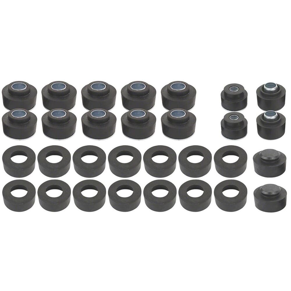 1968-1972 Chevrolet Chevelle 2DR Convertible Big-Block Body Mount Bushing Set - GMK4032990682S -