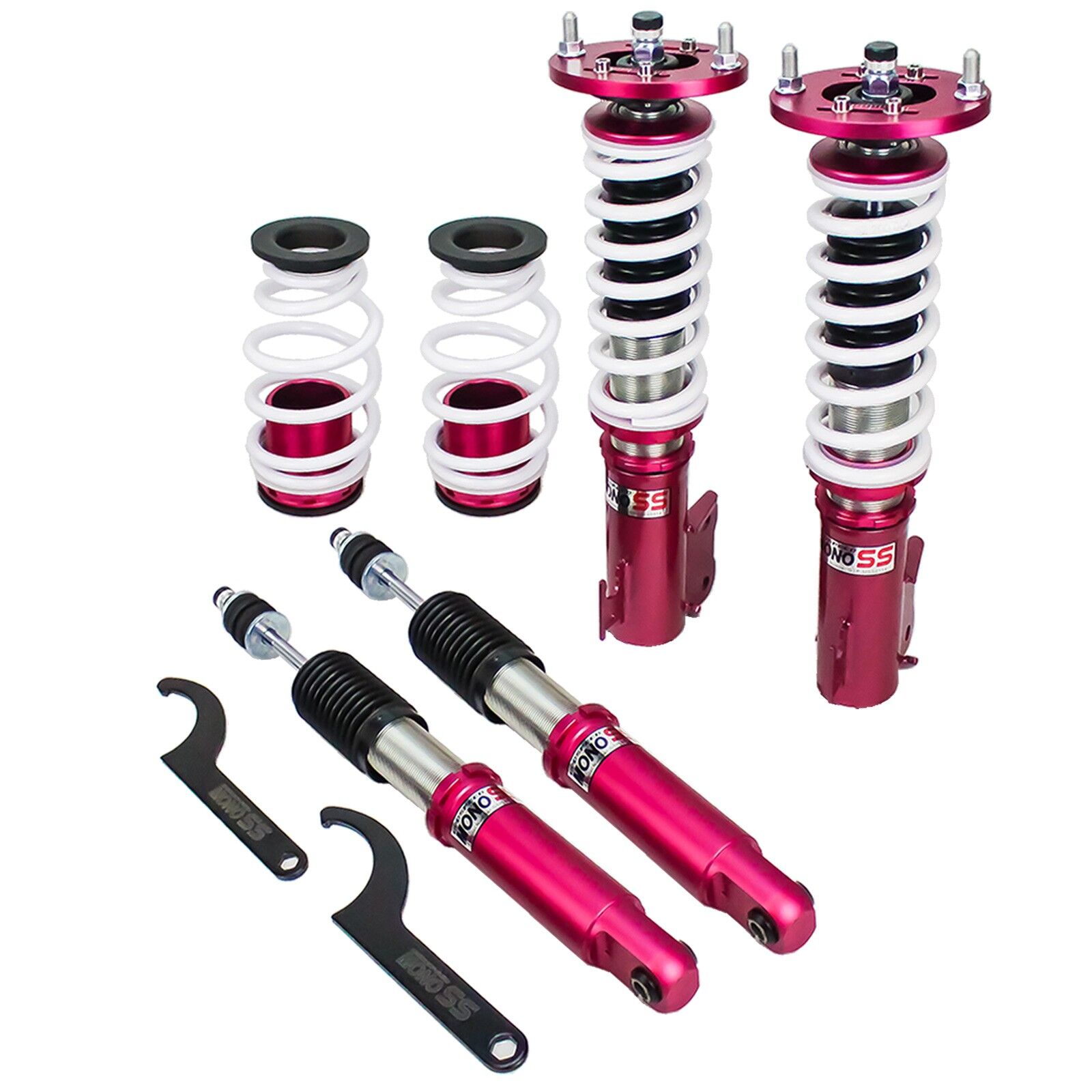 2014-2017 Mitsubishi Mirage Hatchback GodSpeed Mono-SS Coilovers - MSS0114-A