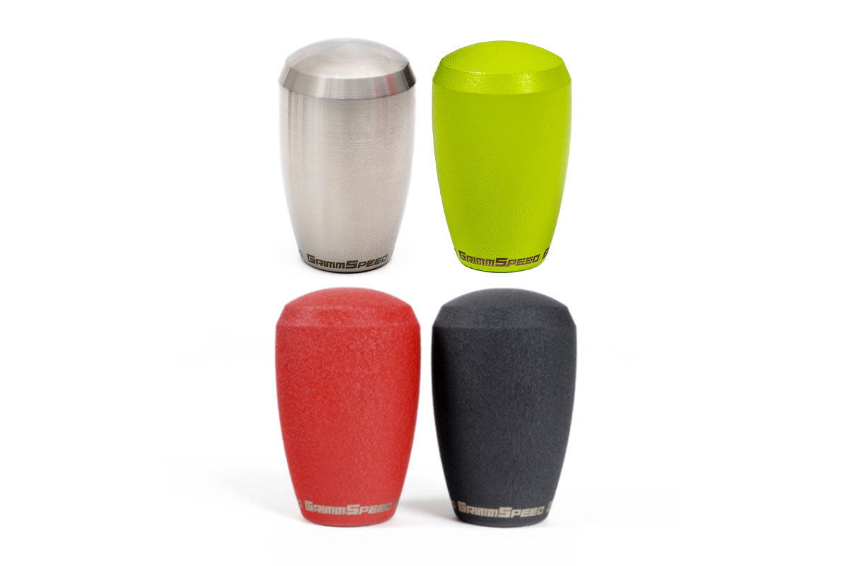 Standard Shift Knob Stainless Steel Raw M12x1.25 Manual For Subaru GrimmSpeed - 038006