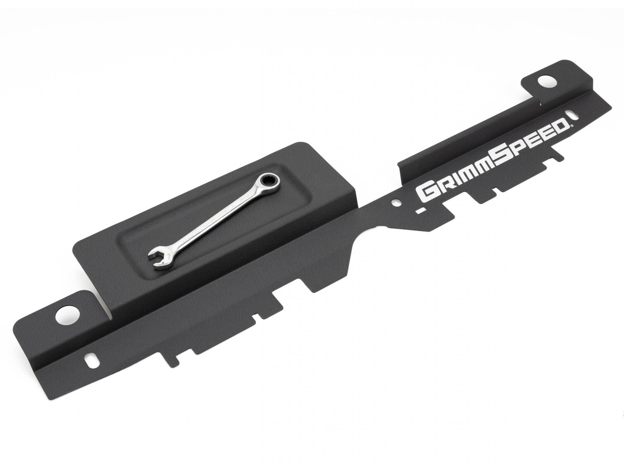 2006-2009 Subaru Legacy Radiator Shroud Black by GrimmSpeed
