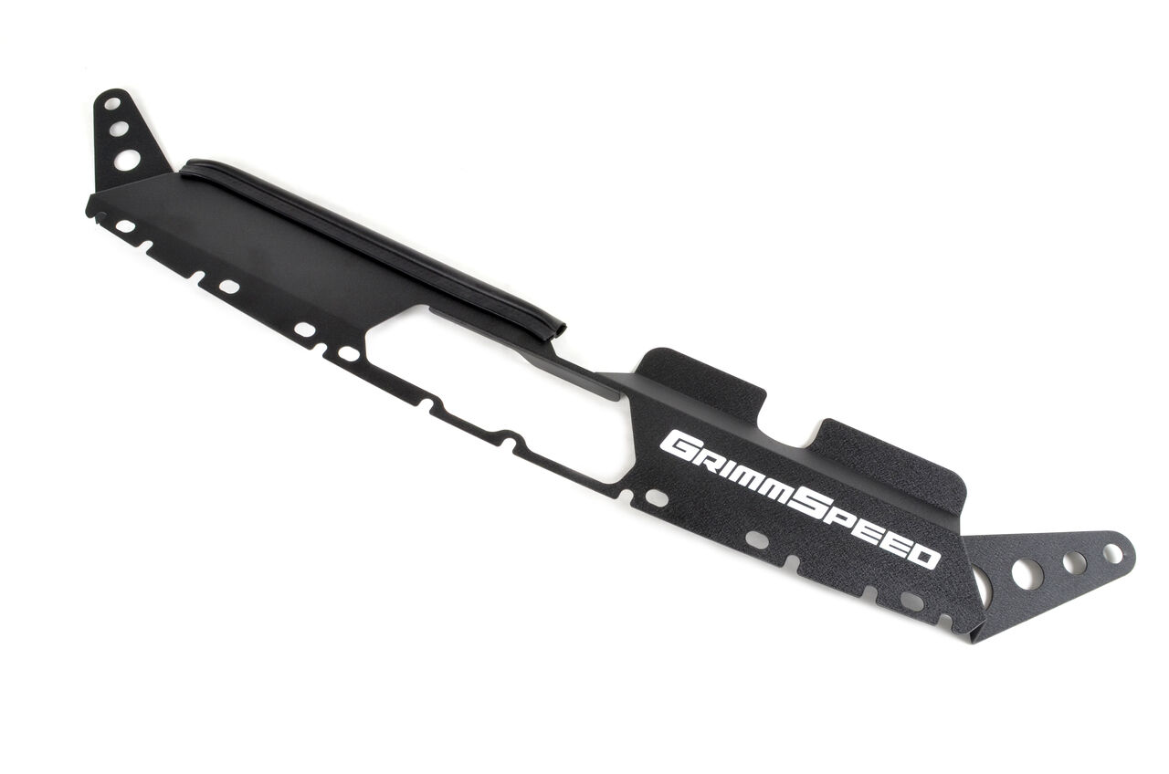 2015-2021 Subaru WRX Radiator Shroud Black by GrimmSpeed