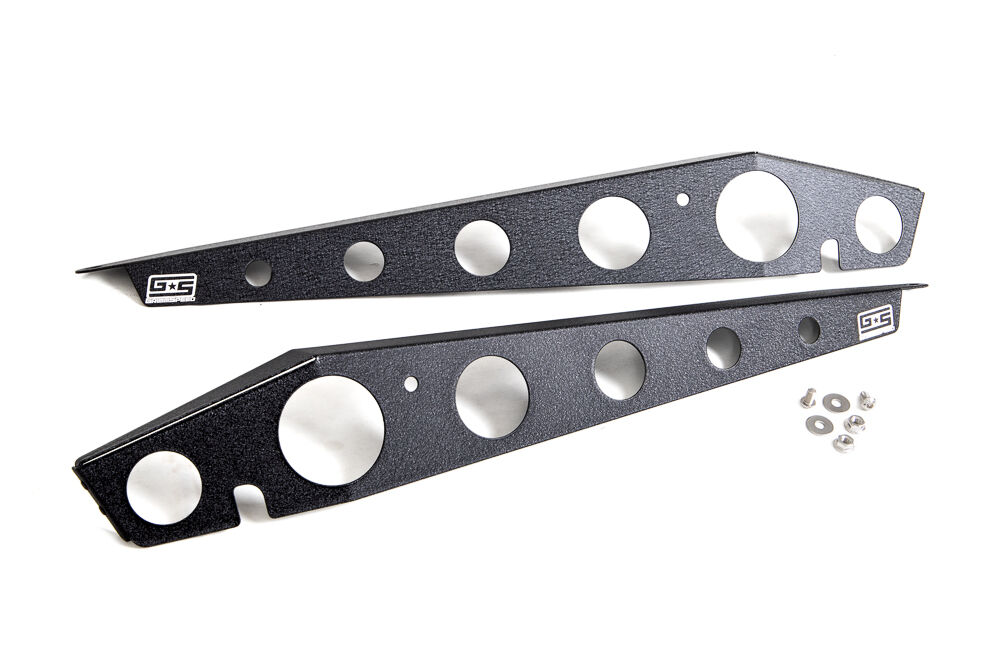 2015-2021 Subaru WRX Fender Shrouds Black by GrimmSpeed